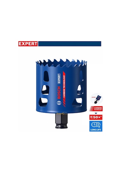 Bosch Expert 67 Mm Farklı Malzemeler İçin Karbür Panç 2608901893