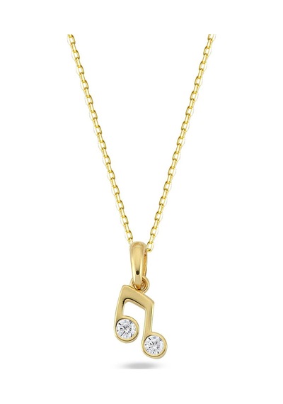 Goldkupe 14 Ayar Altın Nota Kolye 1.91 Gr-5507