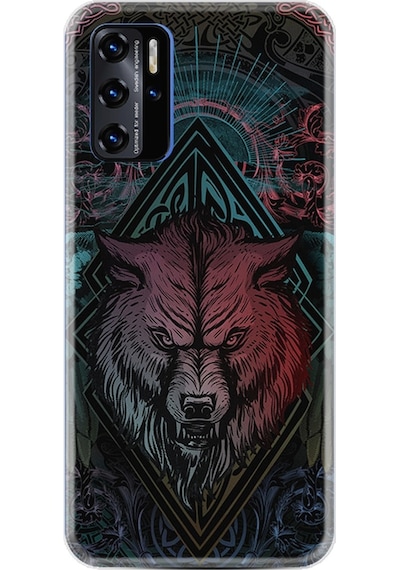 Reeder P13 Blue Max L 2021 Kılıf Boyun Askılı Wolf 1658