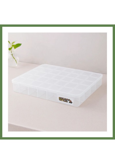 Bezos Şeffaf Organizer Box 40 Bölmeli Hb006