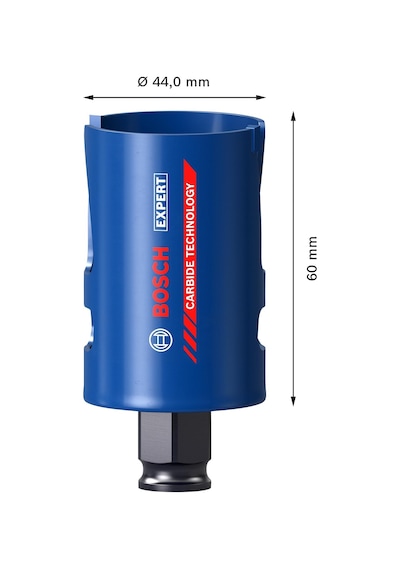 Bosch Expert Construction Material Delik Açma Testeresi 44 x 60 MM - 2608900461