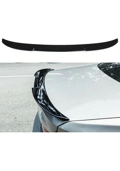 Bmw G30 5 Serisi M4 Spoiler Piona Black 2018+ Spoyler Pb.Taiwan