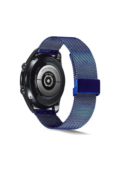 Huawei Gt2 46mm Uyumlu Krd-45 22mm Metal Mkst Kordon-mavi