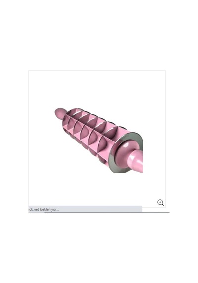 Pembe 7 Bıçaklı Mantı Merdane Mantı Kesme Aparatı