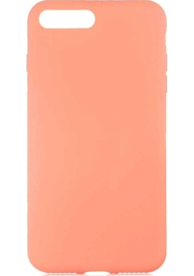 Apple Uyumlu iPhone 7 Plus Kılıf Zore Lsr Lansman Kapak Light Orange