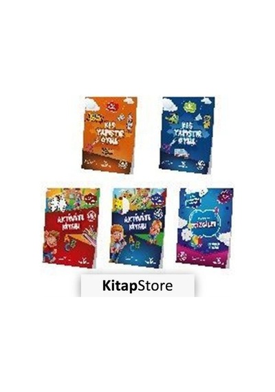 5-7 Yaş Okul Öncesi Aktivite Seti (5 Kitap)