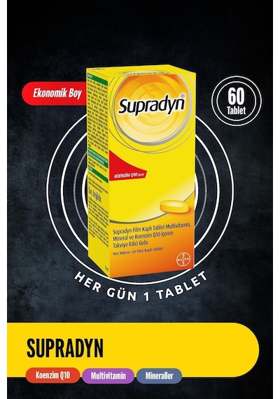 Supradyn Daily Koenzim Q10 60 Tablet