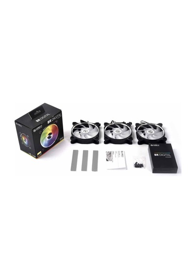 Lian Li Bora Digital Black 3x120 MM ARGB Kasa Fanı