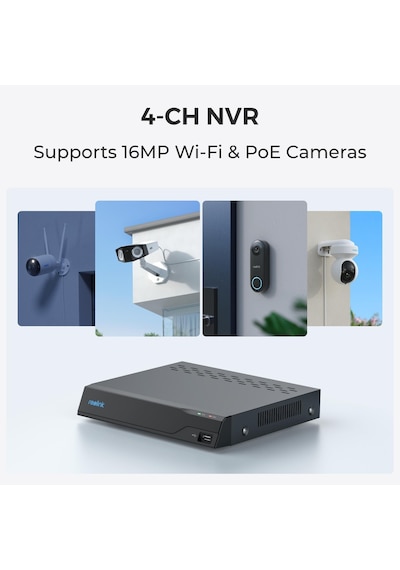 Reolınk Nvs4 4 Kanal Network Kayıt Cihazı