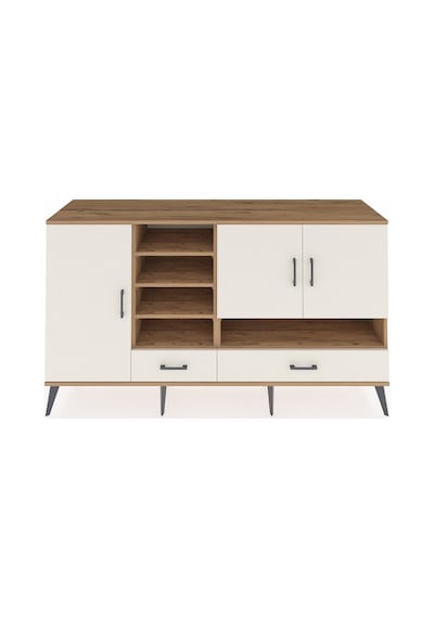 Kronos Konsol 8 Raflı 2 Çekmeceli 3 Kapaklı 176x59x99 Çam-aytaşı Çam-aytaşı