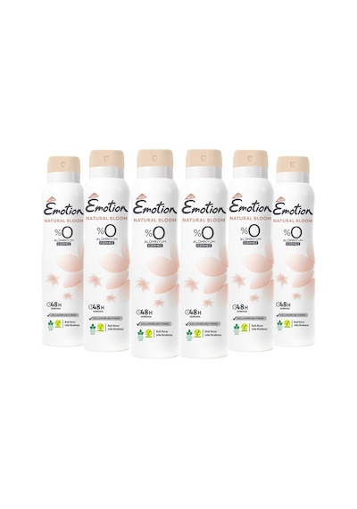 Emotion Natural Bloom Kadın Sprey Deodorant 6 x 150 ML