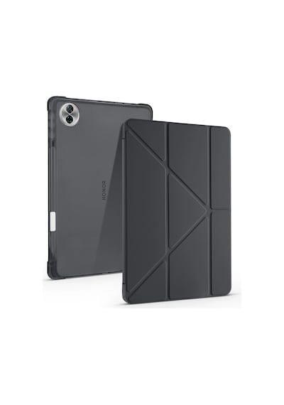 Honor Pad 10 12.1 Kılıf Zore Tri Folding Kalem Bölmeli Standlı Kılıf Klasik