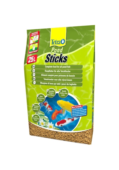 Tetra Pond Sticks Havuz Balıkları İçin Çubuk Yem 25 Lt