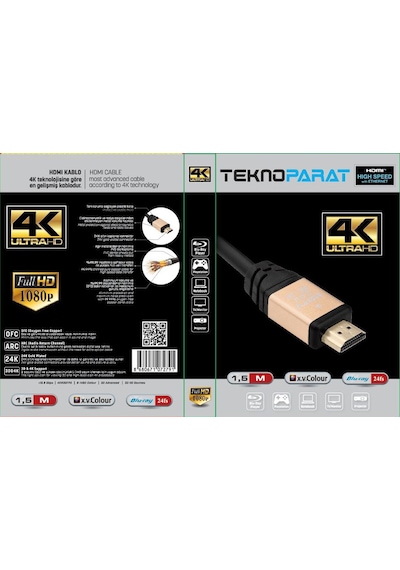 Teknoparat 1.5M Hdmi Kablo