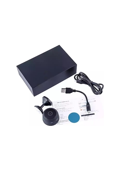1080p Wifi Mini Gizli Kamera Siyah