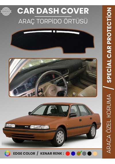 Mazda 626 1987-1991 Torpido Örtüsü Ön Panel Halısı Torpido Koruma Özel Kesim Kaymaz Hızlı Montaj - 286 Stiloto