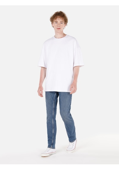 Colin's 044 Karl Normal Kesim Düşük Bel Düz Paça Erkek Pantolon CL1072435 Denim