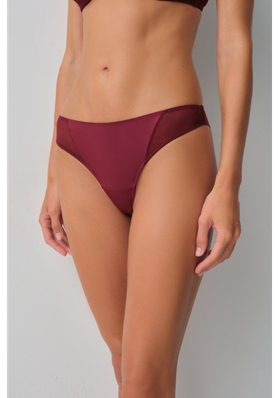 Suwen Harper Brazilian String Külot Wsl10210083020 Bordo