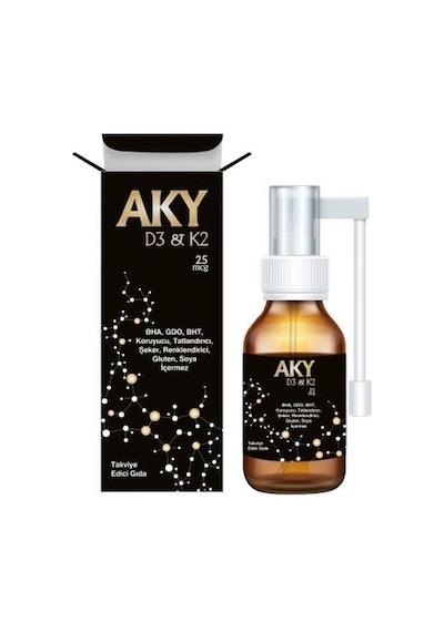 Aky Vitamin D3 K2 Damla