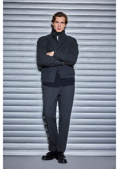 Defacto Jogger Fit Düz Paça Penye Pantolon F0447ax25wnar138 Antrasit-ar138