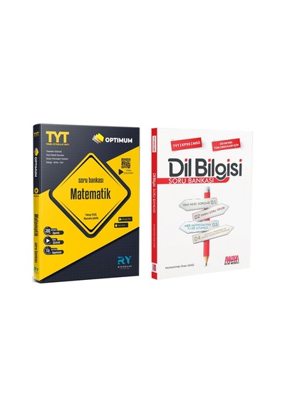 Referans Yayınları Tyt Matematik Ve Ankara Kitap Merkezi Dil Bilgisi Soru Bankası Seti 2 Kitap