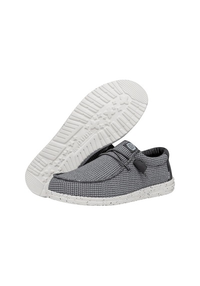Crocs Hey Dude Wally Sport Mesh Erkek Ayakkabı 40403-030 Gri