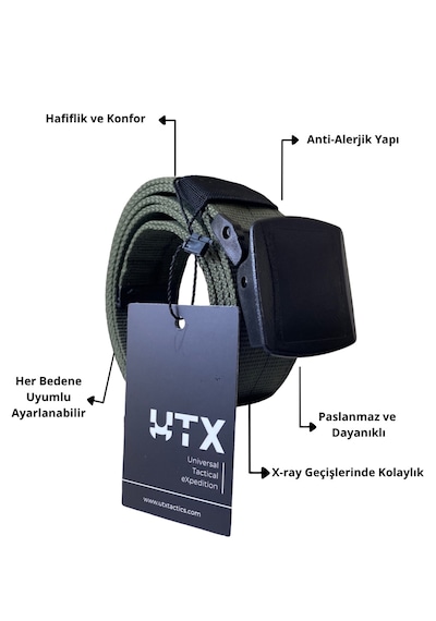 Utx Taktik Palaska-kemer Unısex Haki