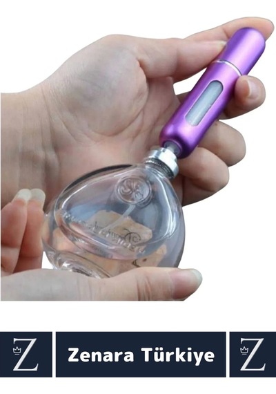 Kompakt Cep Boy Doldurulabilir Taşınabilir Sızdırmaz Pratik Çanta Boy Mini Cep Parfümü Şişesi 5 Ml