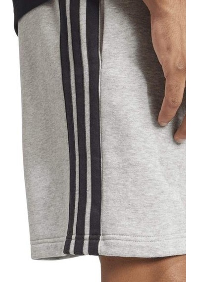 Adidas Essential 3-stripes French Terry Erkek Gri Şort