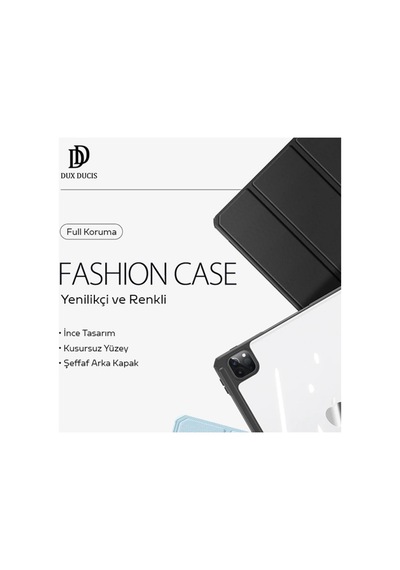 Dux Ducis Apple Uyumlu iPad Pro 11 201820202021.2022 Kılıf Kalem Bölmeli Toby Series- 5775 - Hs08377734-99 Pembe Arka Kapak Dux Ducis Apple Uyumlu iPad Pro 11 201820202021.2022 Kılıf Kalem Bölmeli Toby Series- 5775 - Hs08377734-99 Pembe Arka Kapak