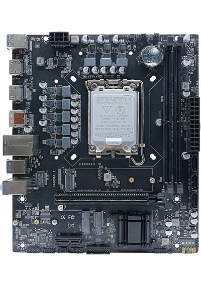 Arktek Alpha Force, Ak-h610m Eg Vs, 2xddr4, M.2, 2x Hdmı, Dp, 12-13.14.nesil, Lga1700 Soket, Anakart