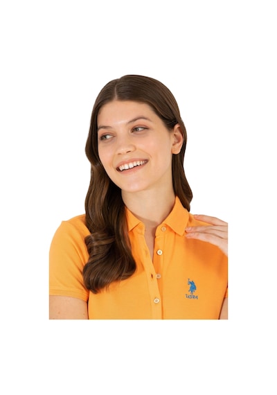 U.S. Polo Assn. Kadın Regular Fit Spor Elbise Turuncu
