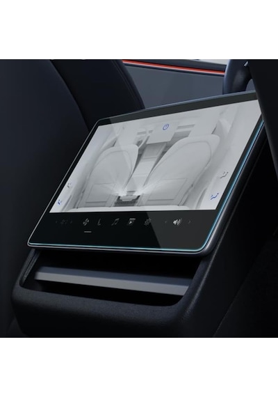 Engo Tesla Y Arka Ekran 8 İnç İle Uyumlu Ekran Koruyucu Nano Film Parlak