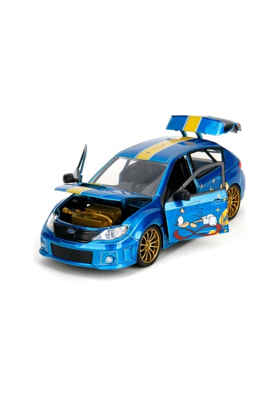 Jada Sonic The Hedgehog 2012 Subaru Impreza Wrx Stı Model Araba V Çok Renkli