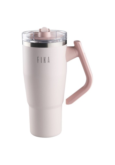 Fika Lumi Döner Kulplu Termos 950 Ml - Pudra-7571 Pembe