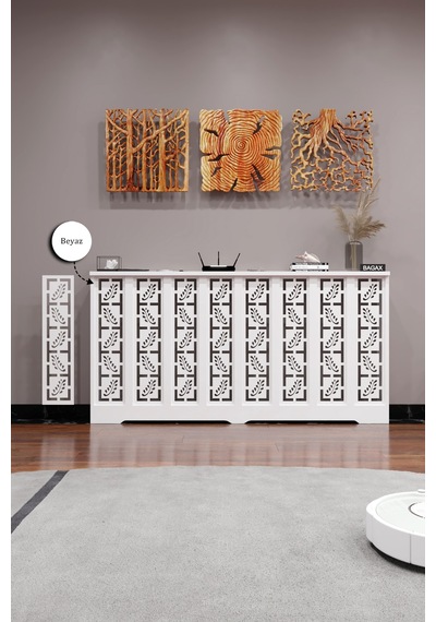 Petek Kaplama Modern Radyatör Kapatma Ünitesi Ön Panel Mdf Tasarım İç Ölçü 156 Cm Dış Ölçü 160 Cm Petek 156 Beyaz D10 Petek Kaplama Modern Radyatör Kapatma Ünitesi Ön Panel Mdf Tasarım İç Ölçü 156 Cm Dış Ölçü 160 Cm Petek 156 Beyaz D10