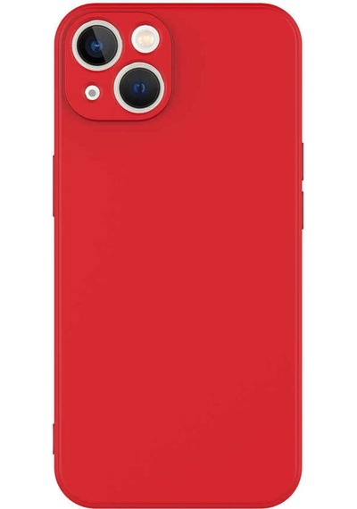 Apple İphone 13 Uyumlu İçi Kadife Kamera Korumalı Renkli Silikon Kılıf