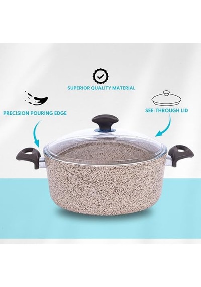Falez Cre 3020 Creamy Granıtec 28 Cm Derin Tencere Diğer
