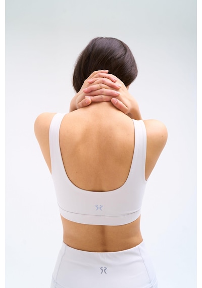 Normal People Uno - Spor Bra Activefit Kumaş Gri