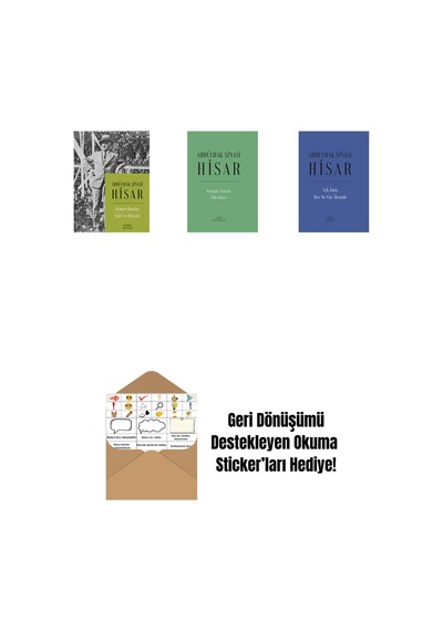 Ahmet Haşim: Şiiri Ve Hayatı + Geçmiş Zaman Fıkraları Ciltli + Aşk İmiş Her Ne Vâr Âlemde Ciltli + Okuma Sticker'ları