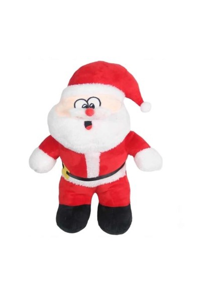 Noel Baba Peluş 38 Cm Beyaz - Kırmızı