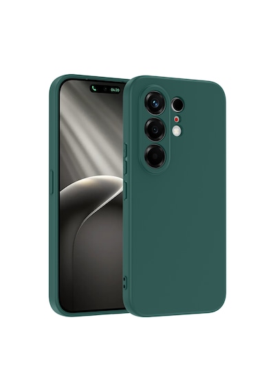 Maks Technology Tecno Camon 50 Pro Kılıf Mkst Mara Lansman Kapak - Koyu Yeşil
