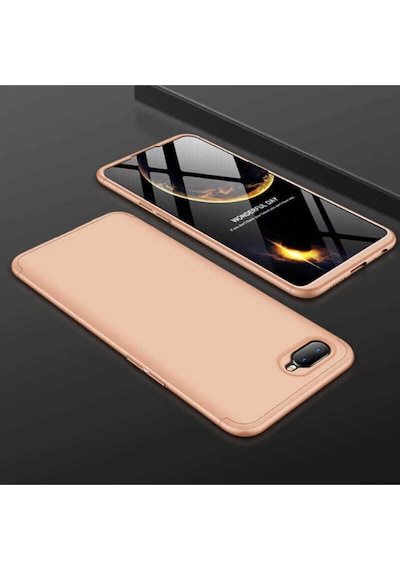 Oppo Rx17 Neo Kılıf Zore Ays Kapak Gold