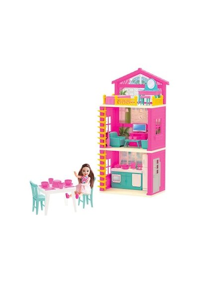 Fen Toys Lola'Nın 3 Katlı Evi Aksuarlı Oyun  Evi
