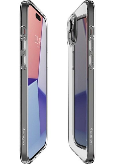 Spigen Apple Uyumlu iPhone 15 Plus Kılıf Liquid Crystal Tam Koruma Crystal Clear - ACS06647 Spigen Apple Uyumlu iPhone 15 Plus Kılıf Liquid Crystal Tam Koruma Crystal Clear - ACS06647
