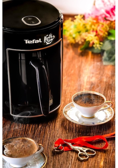 Tefal Köpüklüm Türk Kahve Makinesi Siyah