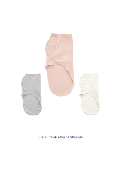 Babyjem Soft Pratik Penye Kundak Somon %100 Pamuk