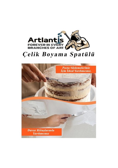 Artlantis Çelik Spatül 5'li Li Set