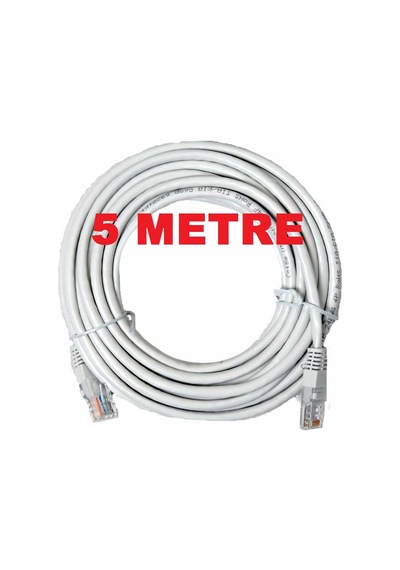 Cat5 Ethernet Internet Kablosu 1.5 3 5 15 25 30 35 40 50 6 Metre