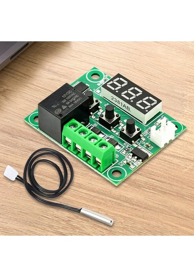 W1209 Röle Çıkışlı Dijital Termostat Kuluçka Akvaryum Sıcaklık Kontrol Kartı